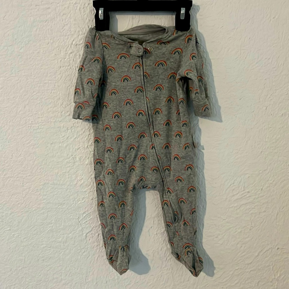 Rainbow baby Gap zip up 0-3 month